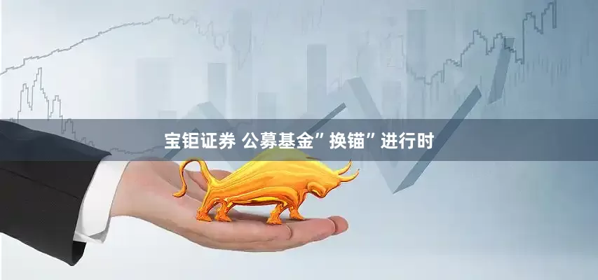 宝钜证券 公募基金”换锚”进行时