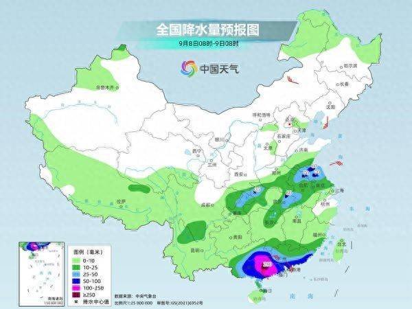 信通配资 今天台风雨进入最强时段 南方高温天气逐渐缩减