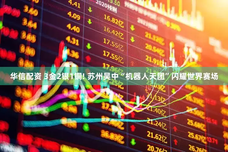 华信配资 3金2银1铜! 苏州吴中“机器人天团”闪耀世界赛场